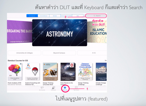 วิธีเข้าไปดูบทเรียนออนไลน์