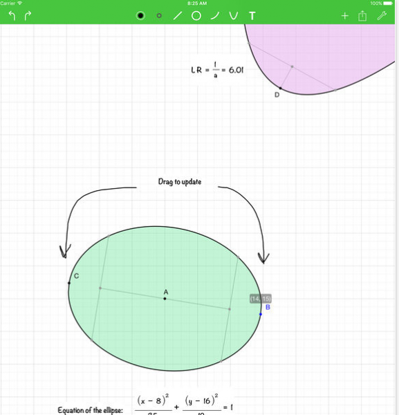 isosceles : geometry sketchpad